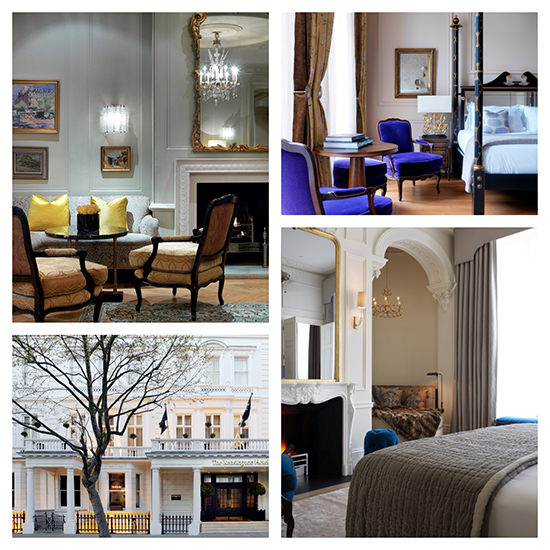 The Kensington Hotel is one of my favourite London stylish hotels...