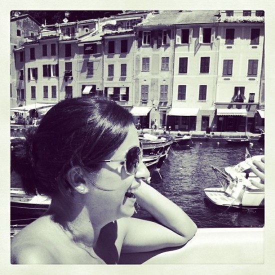 Looking happy in Portofino, Italy Looking happy in Portofino, Italy