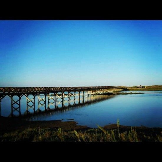 Stunning bridge that gives access to Quinta do Lago Beach in the Algarve, Portugal Stunning bridge that gives access to Quinta do Lago Beach in the Algarve, Portugal