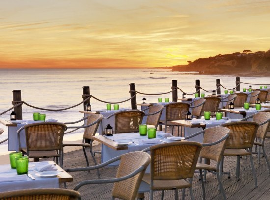 The perfect spot for lunch, at Sheraton Algarve, Portugal The perfect spot for lunch, at Sheraton Algarve, Portugal