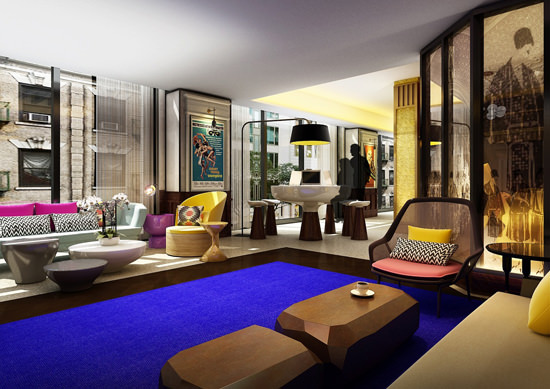 QT Hotel in Sydney