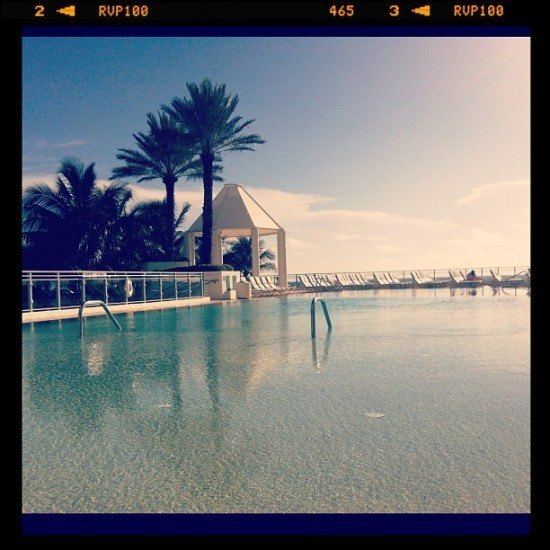 The pool was all mine, at the Westin Diplomat The pool was all mine, at the Westin Diplomat