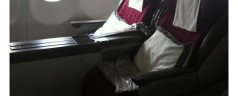 My Flight: Qatar Airways business class @QatarAirways
