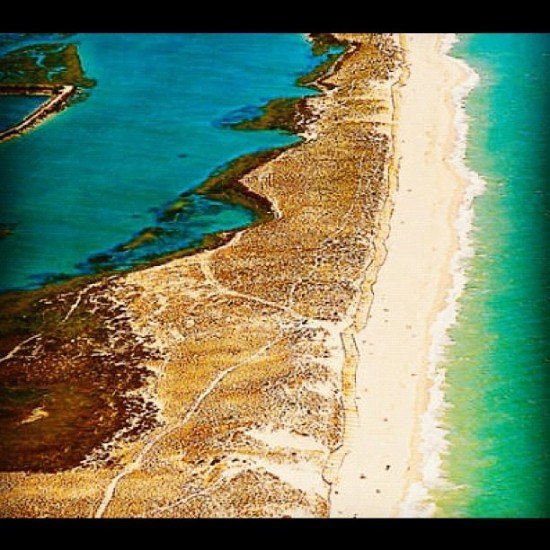 Aerial view of Quinta do Lago, Portugal
