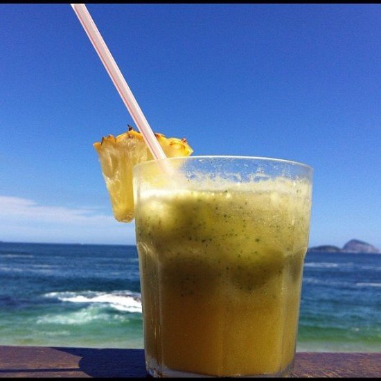 Smart Fox (seriously) - the delicious orange, pineapple and mint beach drink!