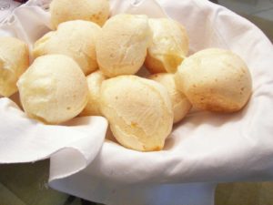 It's always time for Pão de Queijo (bread with cheese inside)
