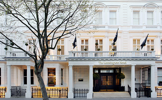 The stylish Kensington Hotel in London