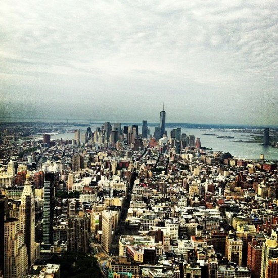 Empire State of Mind indeed! Fab views from the Observatory at the Empire State Building