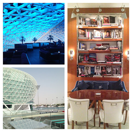 The striking Yas Viceroy and the very cool Cipriani