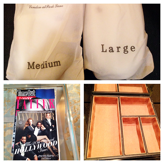 It is all about the details. Fab magazines and thank you for the jewellery box.