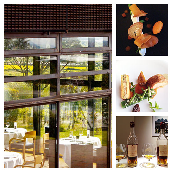 A fantastic meal (and oh my, the views). The piece of resistance? Armagnac, of course.