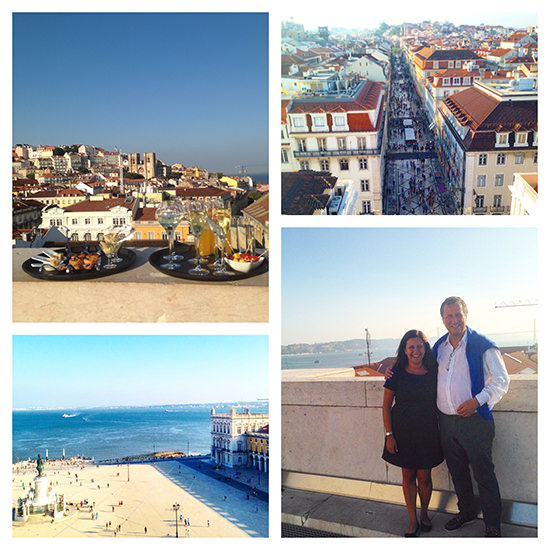 The most stunning views of Lisbon, ever! 360 degrees!