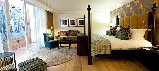 Our stunning room (photo courtesy of the hotel)