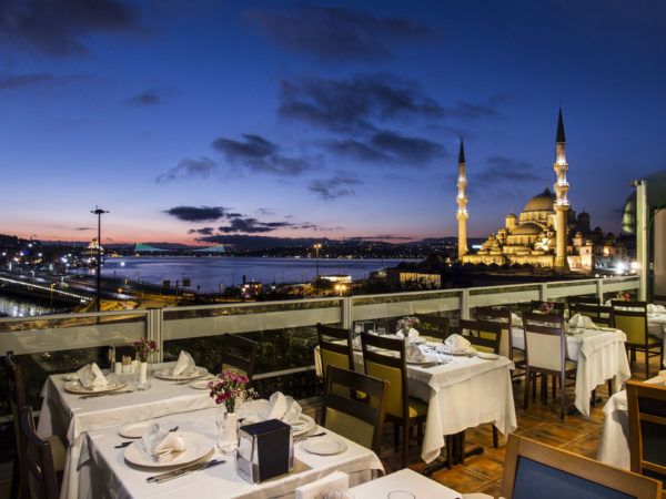 Dinner with a view at Hamdi City Break Istanbul Luxury Istanbul Holidays 