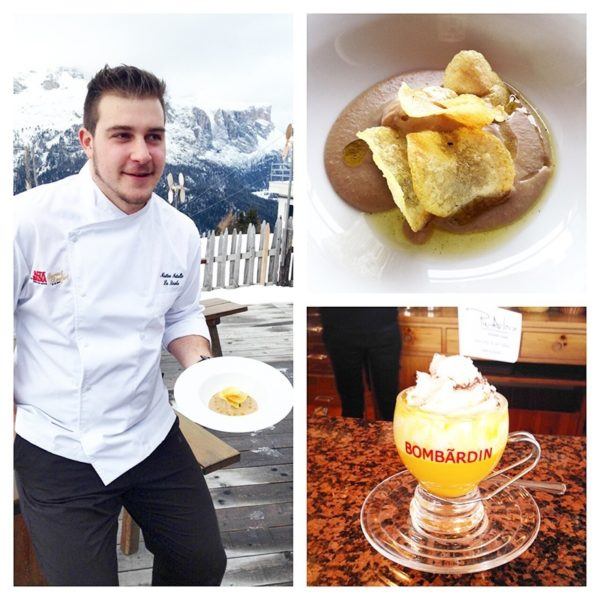 alta badia ski safari mrs o around the world Chef Matteo Metullio
