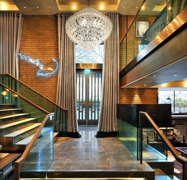 thompson belgraves london hotel reception stairs luxury travel blogger