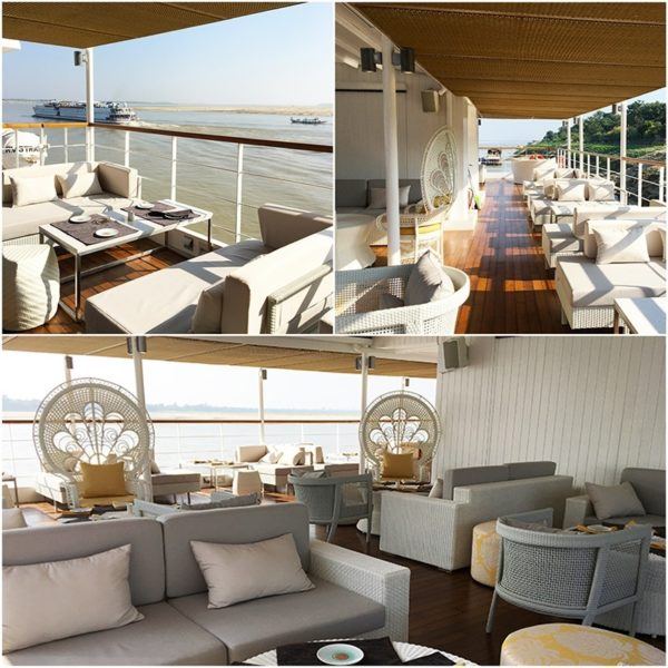 strand cruise myanmar bagan to mandalay luxury deck bar