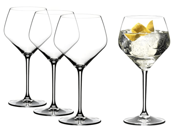 riedel gin classes with stem
