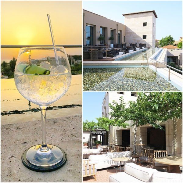 The Romanos Luxury Collection Costa Navarino Sovereign Luxury Holidays gin and tonic bar