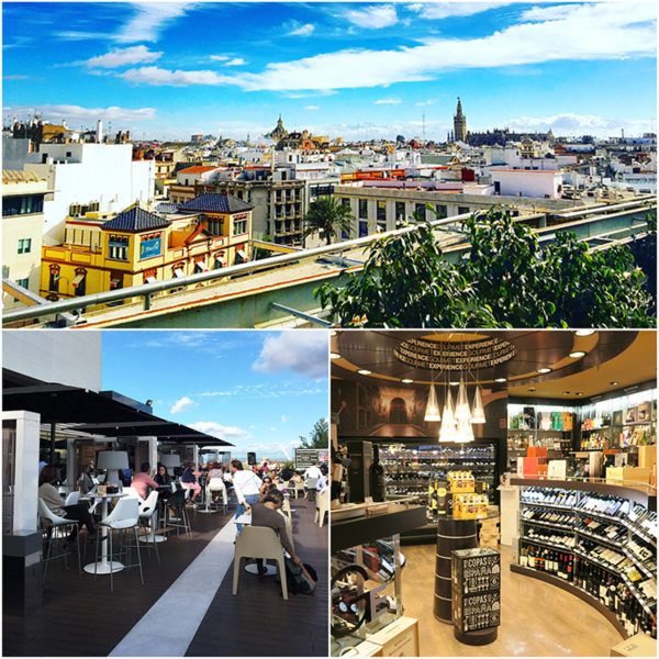 weekend in seville el corte ingles gourmet experience department store shopping seville city break Sevilla andalucia