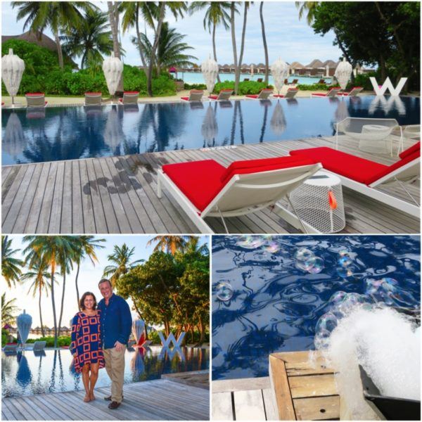 w maldives starwood spg luxury hotel pool party DJ