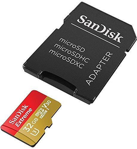 san disk extreme micro sd cards for mavic pro