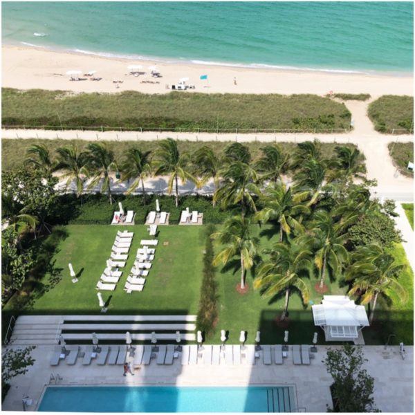 miami florida luxury hotel review four seasons hotel at the surf club surfside beach and pool