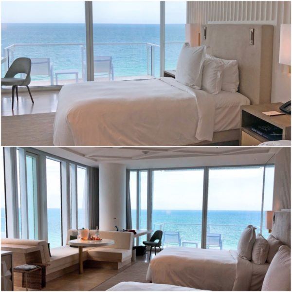 miami florida luxury hotel review four seasons hotel at the surf club surfside oceanfront twin room 1