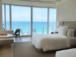 miami florida luxury hotel review four seasons hotel at the surf club surfside oceanfront twin room COVER