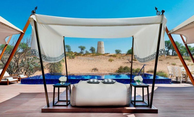 luxury hotels in the uae not in dubai abu dhabi st regis saadiyat ritz carlton al wadi desert resort ras al khaimah ajman oberoi al zorah