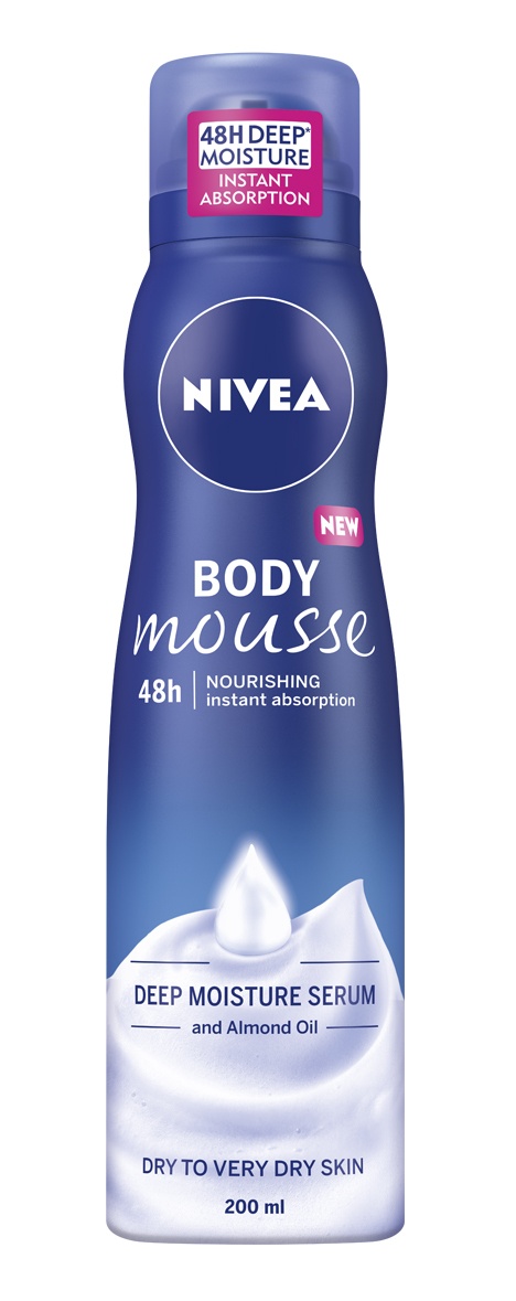 nivea nourishing moisturiser body mousse super hydrating 48 hour body lotion non stick copy copy