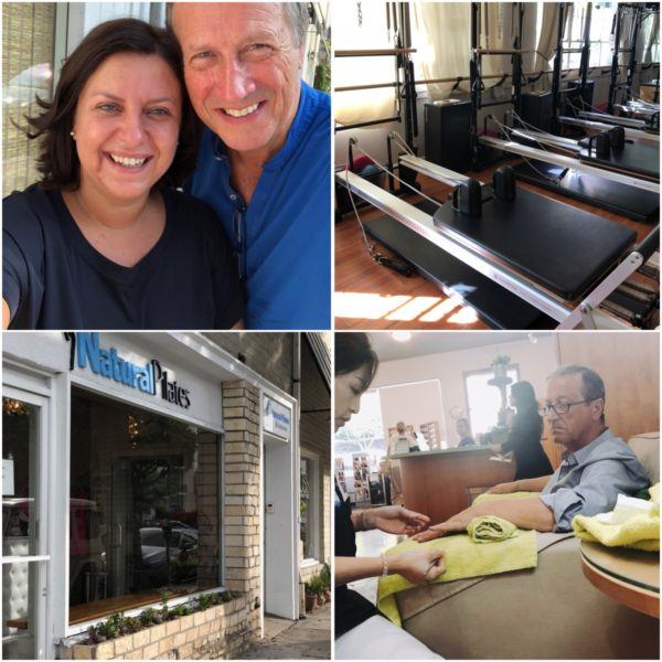 california road trip luxury travel beverly hills best reformer pilates studio mindbody natural pilates and bellacure manicure