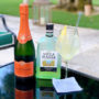 limoncello spritz recipe summer cocktails glass taittinger champagne
