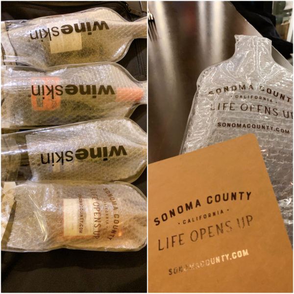 wine skin wine tasting sonoma county
