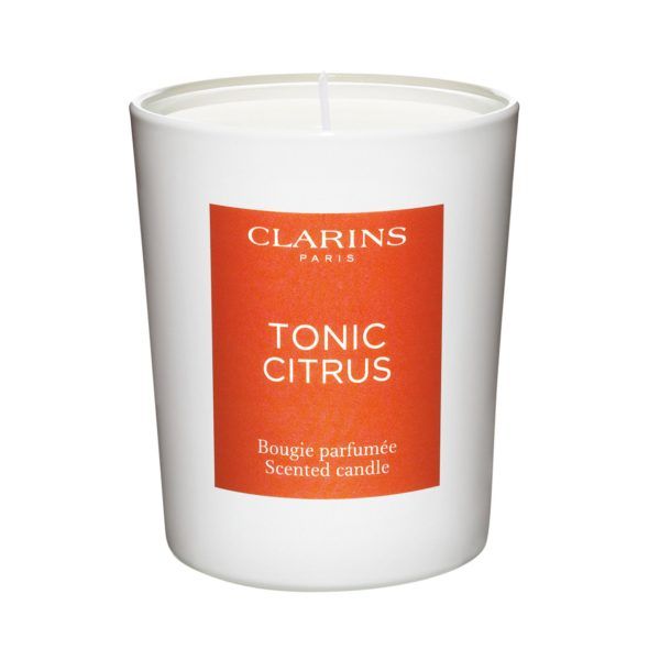 clarins tonic citrus candle