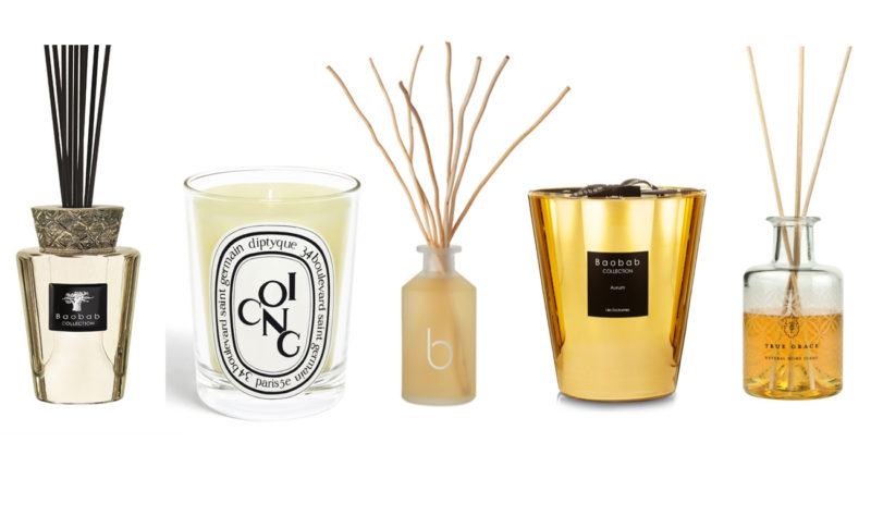 luxury home fragrance scent reed diffusers candles room sprays baobab jonathan adler bamford molton brown true grace neom organics