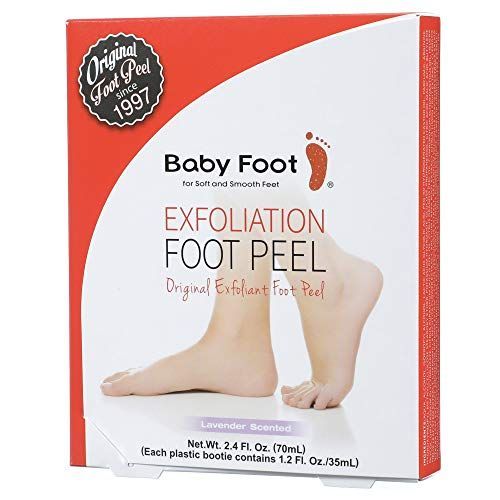 baby foot exfoliation peel