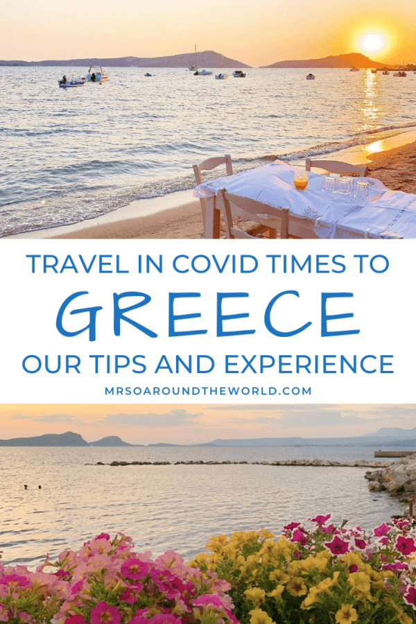 Travelling to Greece in Covid times