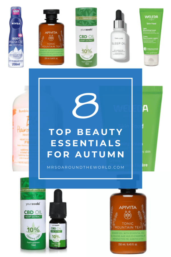 8 Top Beauty Essentials for Autumn
