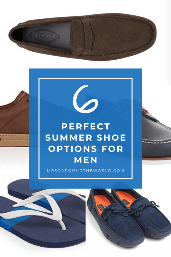 6 Perfect Summer Shoe Options for Men