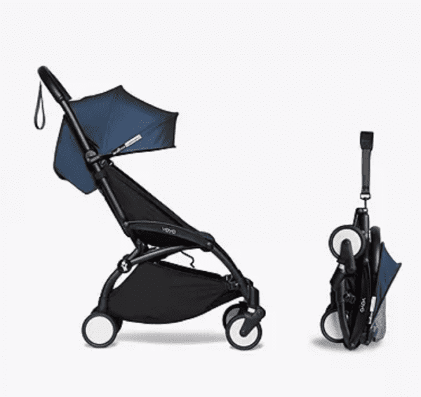 babyzen yoyo 2 travel stroller folded airplane baby travel essentials