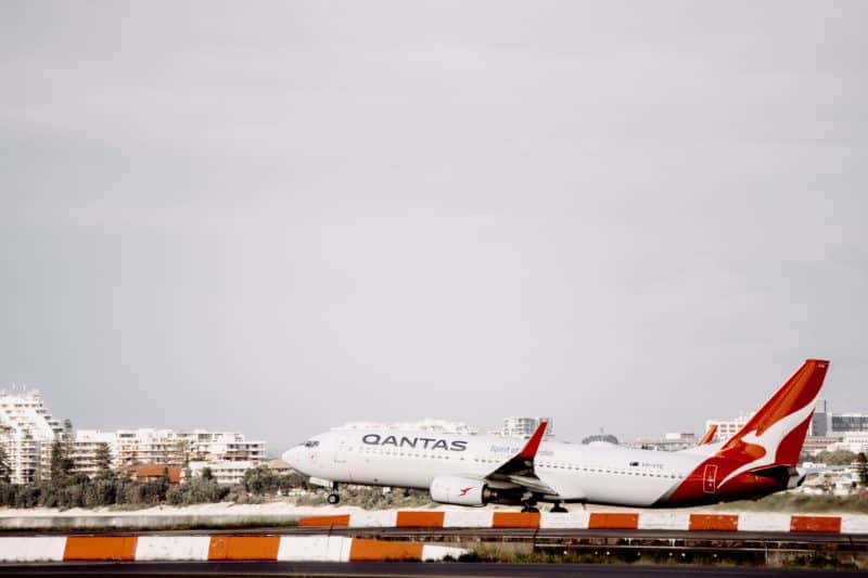 Qantas Airlines Plane