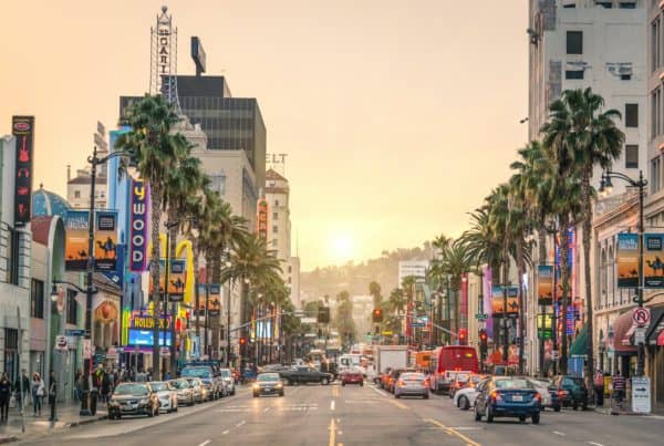 Street in Hollywood