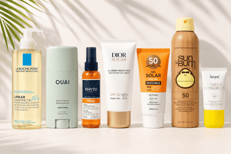 summer beauty essents supergoop dior la roche posay