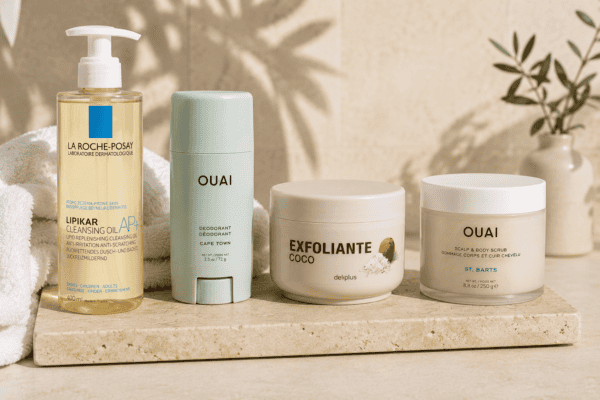 summer essentials la roche posay lipikar ouai deodorant scrub mercadona