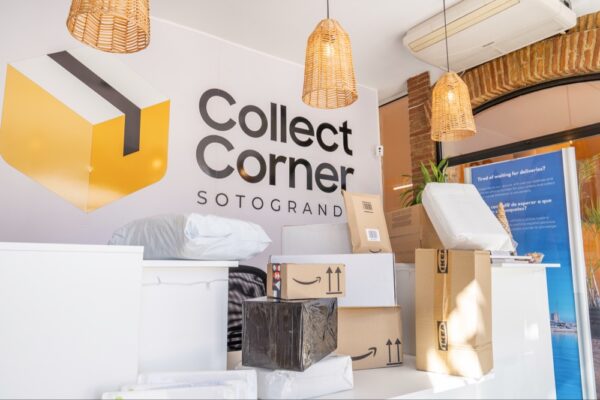 collect corner sotogrande parcel delivery shipping dhl returns