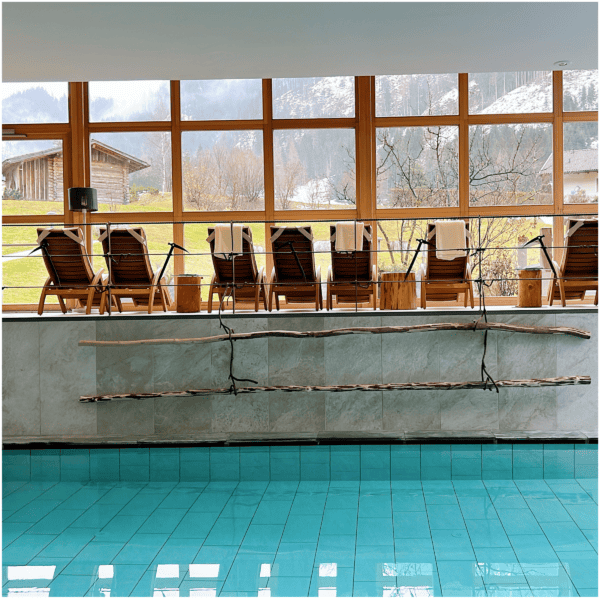 indoor swimming pool cyprianerhof dolomiti luxury hotel