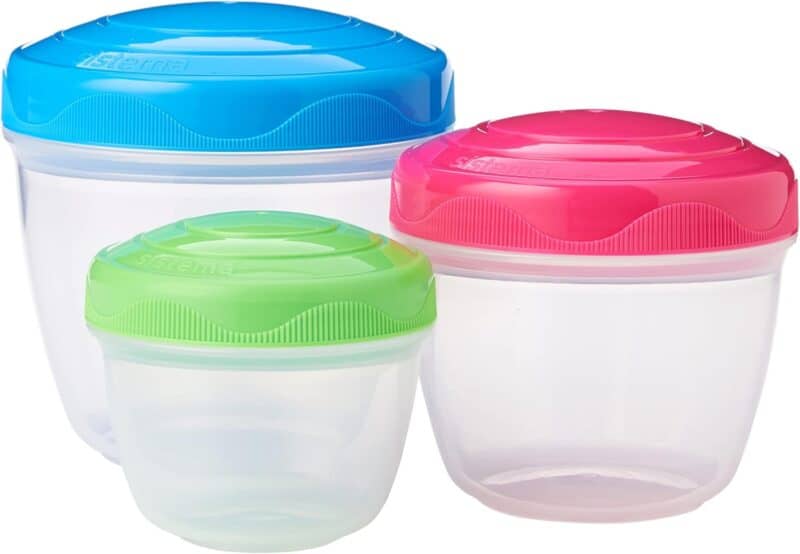 Sistema Tupperware snack containers