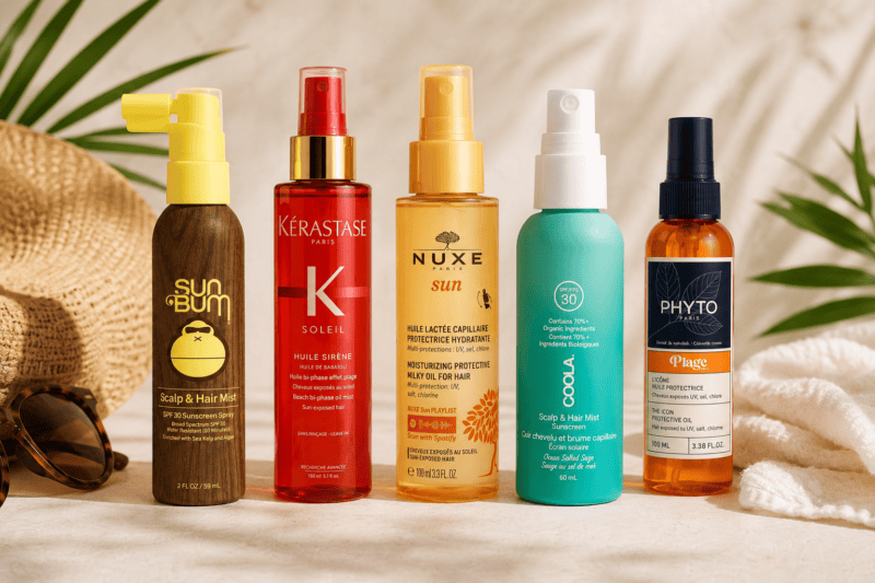 Sunscreen for Hair phyto kerastase nuxe coola sun bum