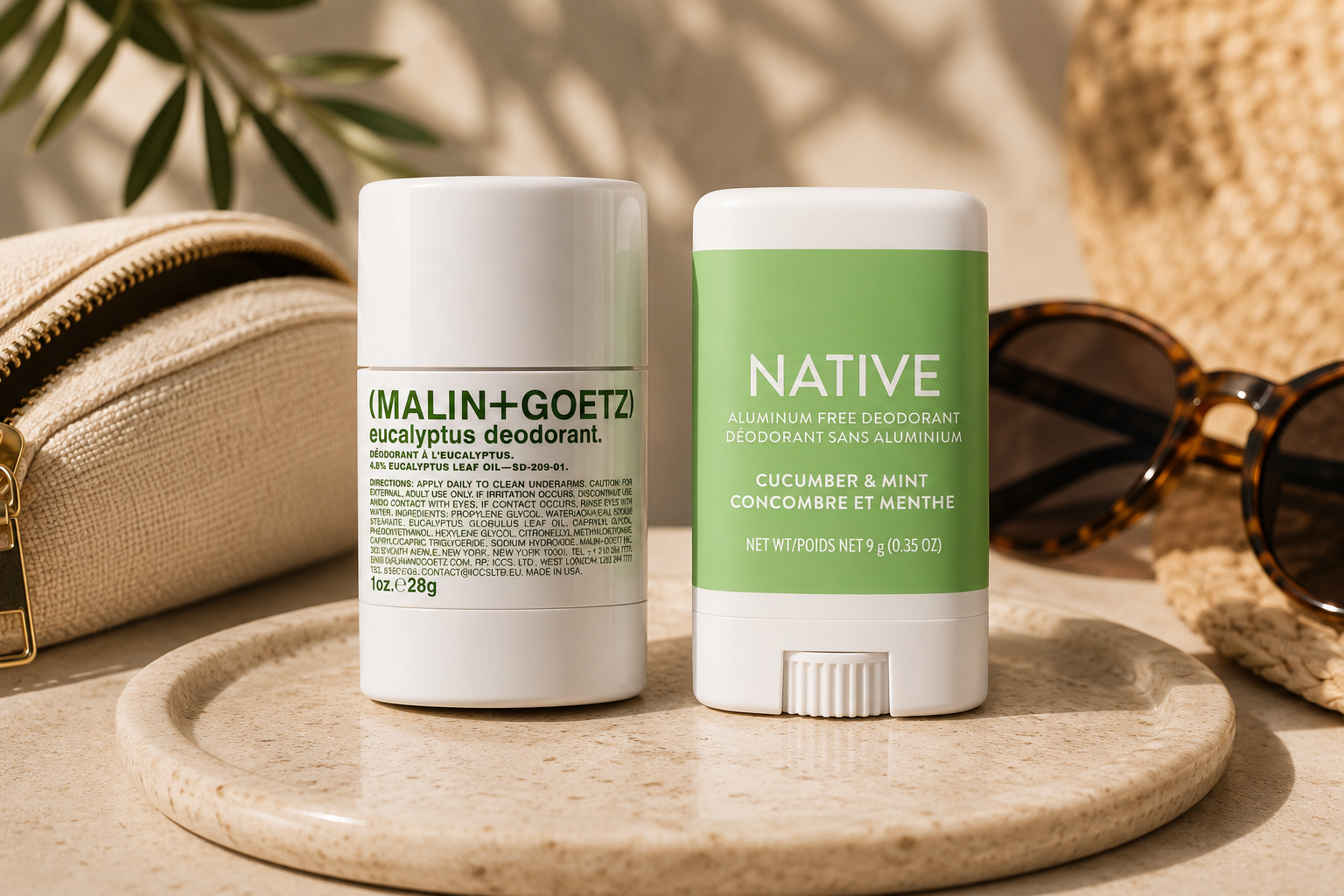 best aluminium free deodorants for travelling